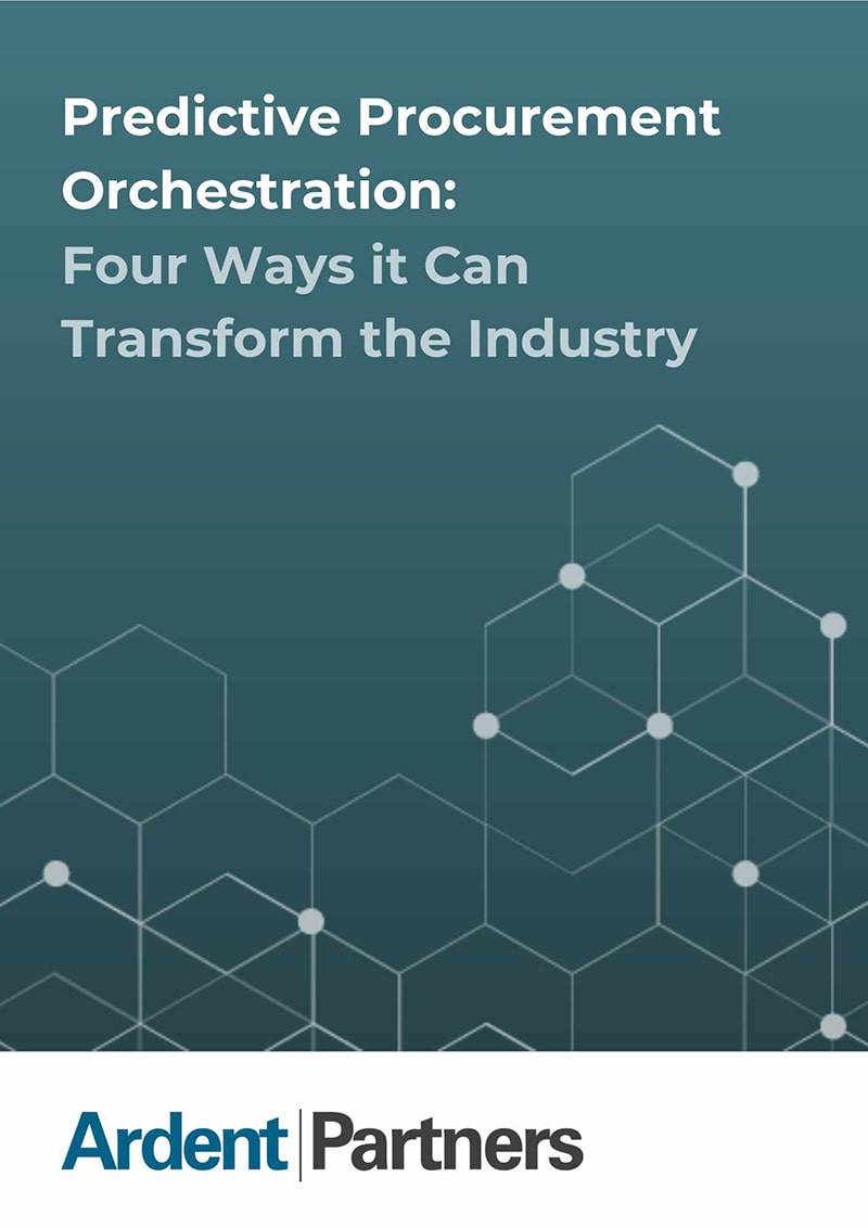 Predictive Procurement Orchestration: Four Ways it Can Transform the Industry