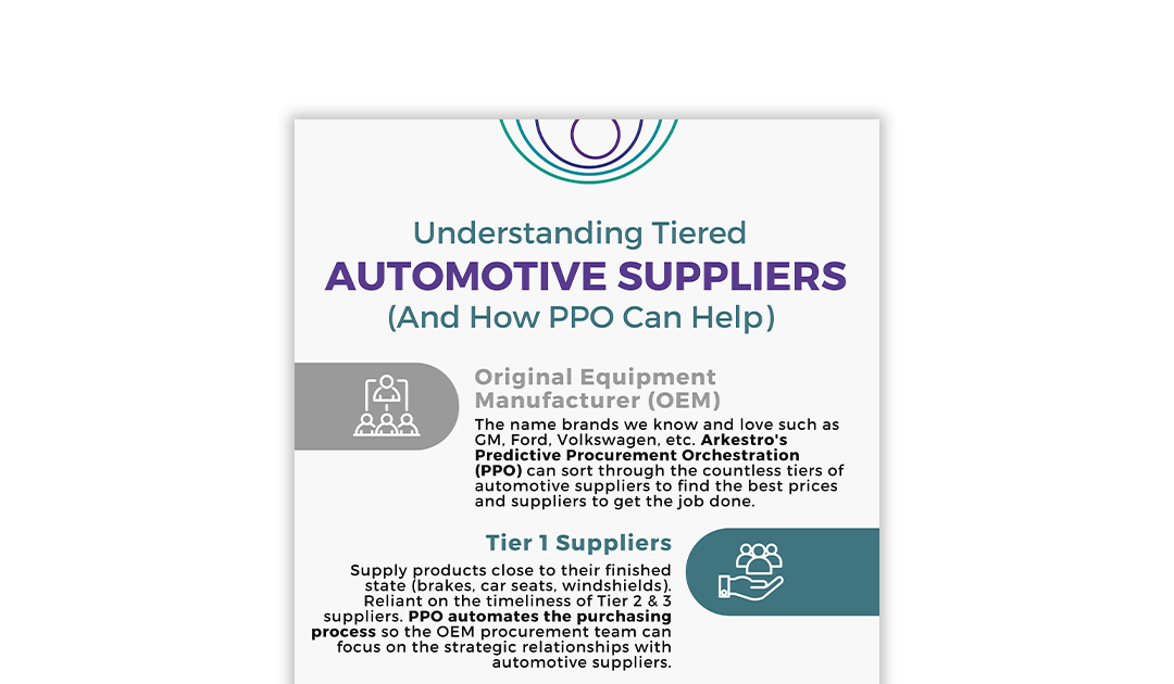 Understanding Tiered Automotive Suppliers (And How PPO Can Help)
