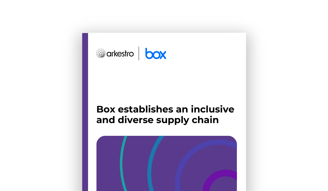 Box Establishes an Inclusive and Diverse Supply Chain