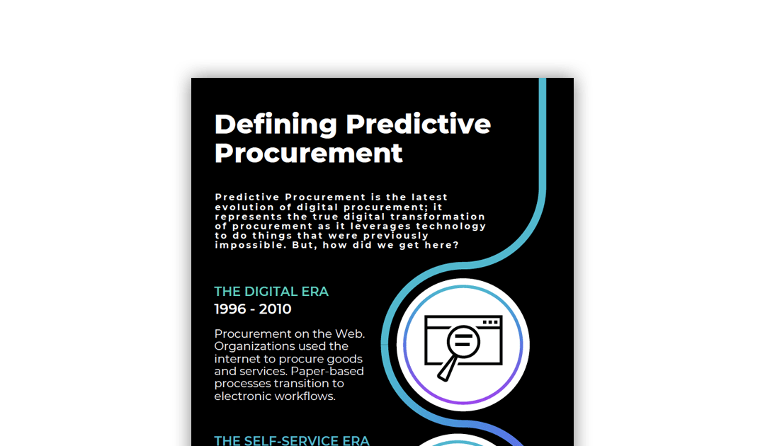 Defining Predictive Procurement