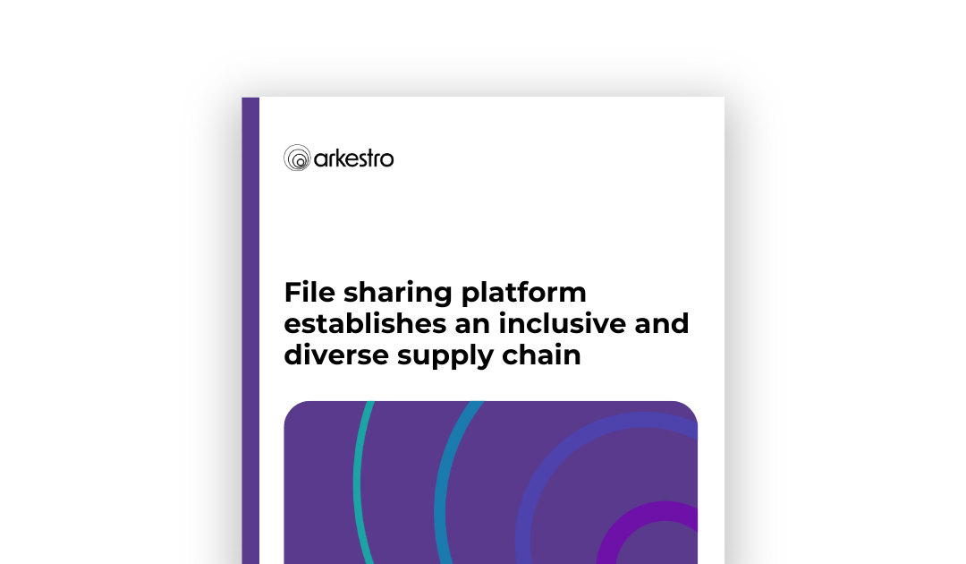 File Sharing Platform Establishes an Inclusive and Diverse Supply Chain
