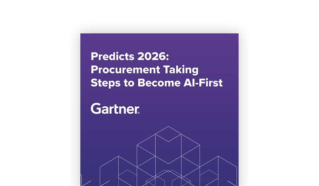Predicts 2026: Procurement Taking Steps to Become AI-First