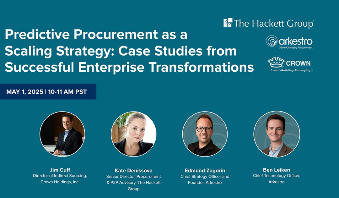 Predictive Procurement as a Scaling Strategy: Case Studies from Successful Enterprise Transformations
