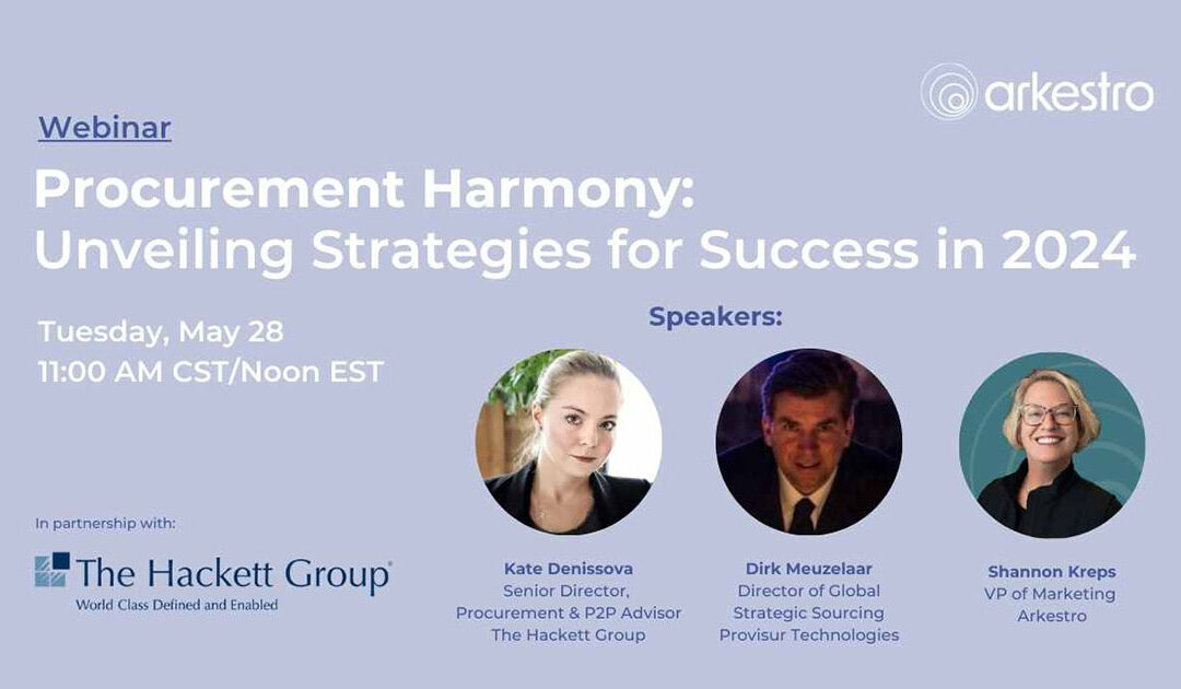 Procurement Harmony: Unveiling Strategies for Success in 2024