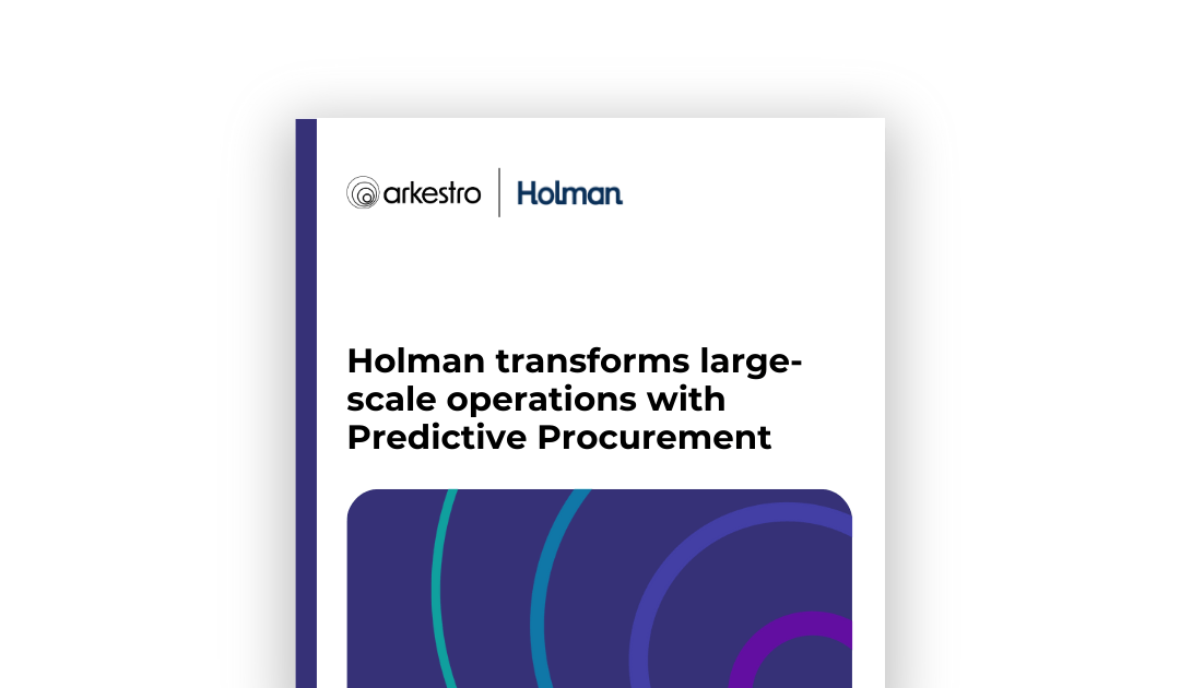 Holman Enterprises Transforms Large-scale Operations with Predictive Procurement