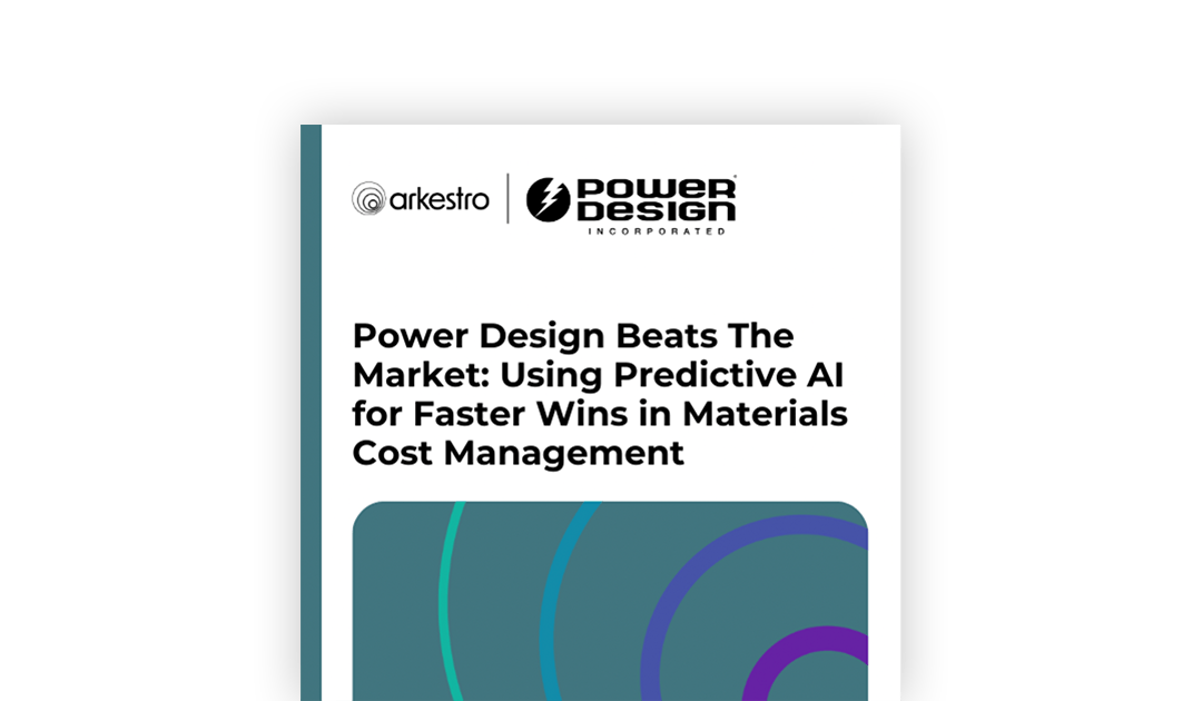 Power Design Beats The Market: Using Predictive AI for Faster Wins in Materials Cost Management