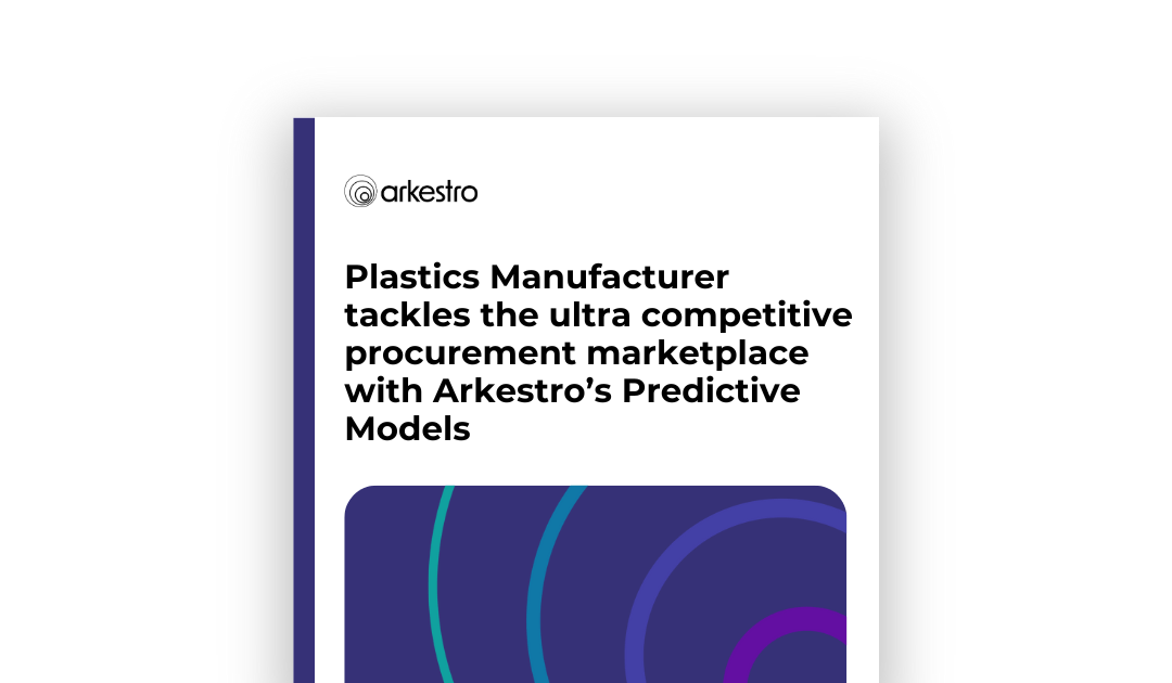 Plastics Manufacturer Tackles the Ultra Competitive Procurement Marketplace with Arkestro’s Predictive Models