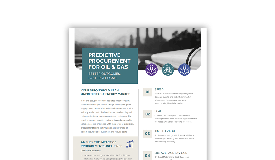 Predictive Procurement for Oil & Gas: Better Outcomes, Faster, At Scale