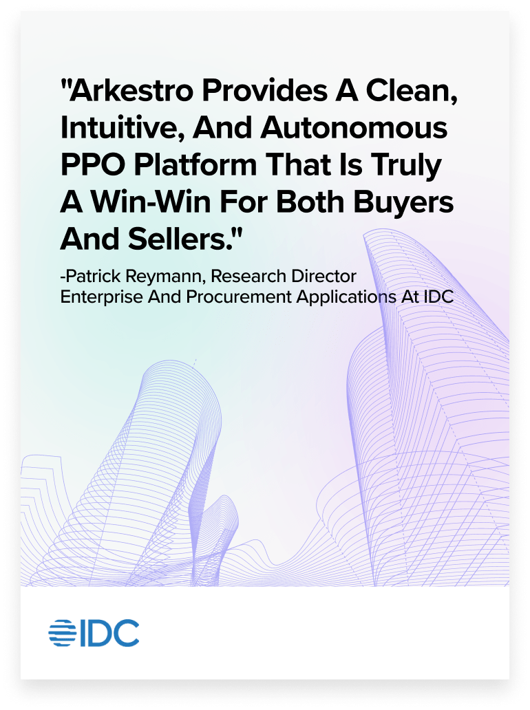 Arkestro provides a clean, intuitive, and autonomous PPO platform that is truly a win-win for both buyers and sellers